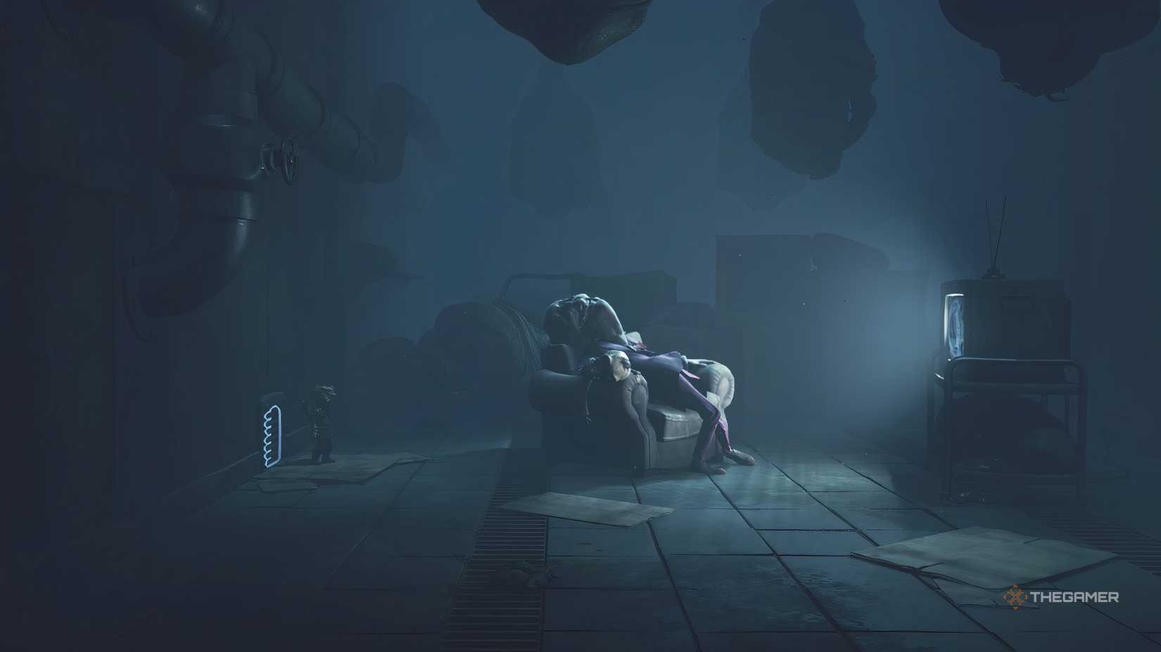 Kin And Mini Kin Shotgun How To Sneak Past Kin And Mini Kin In Chapter 3 Of Little Nightmares 3