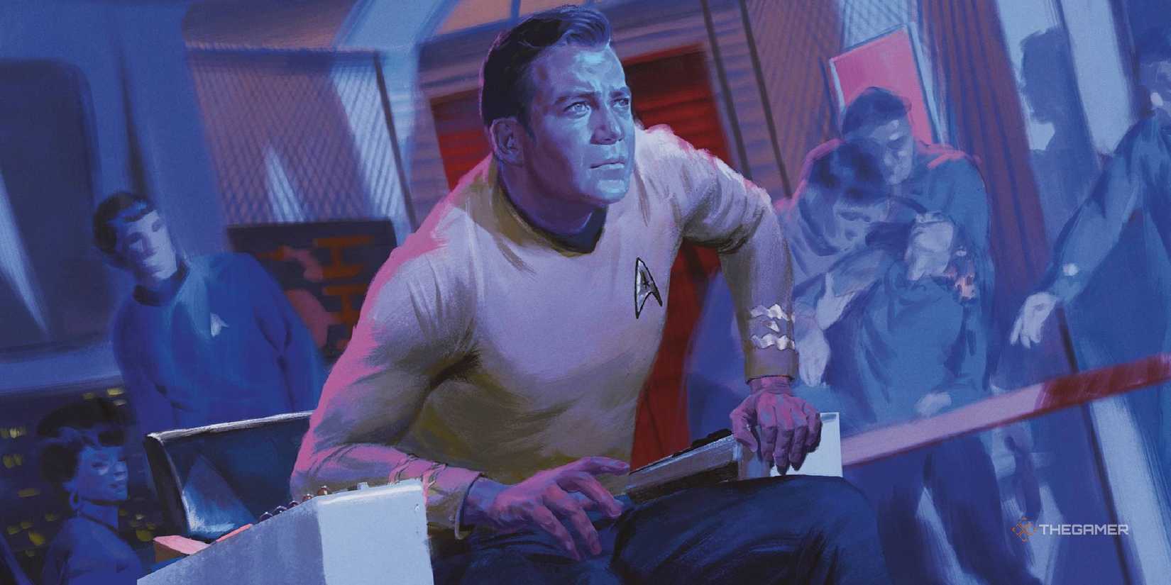 MTG Captain Kirk, boldly card art