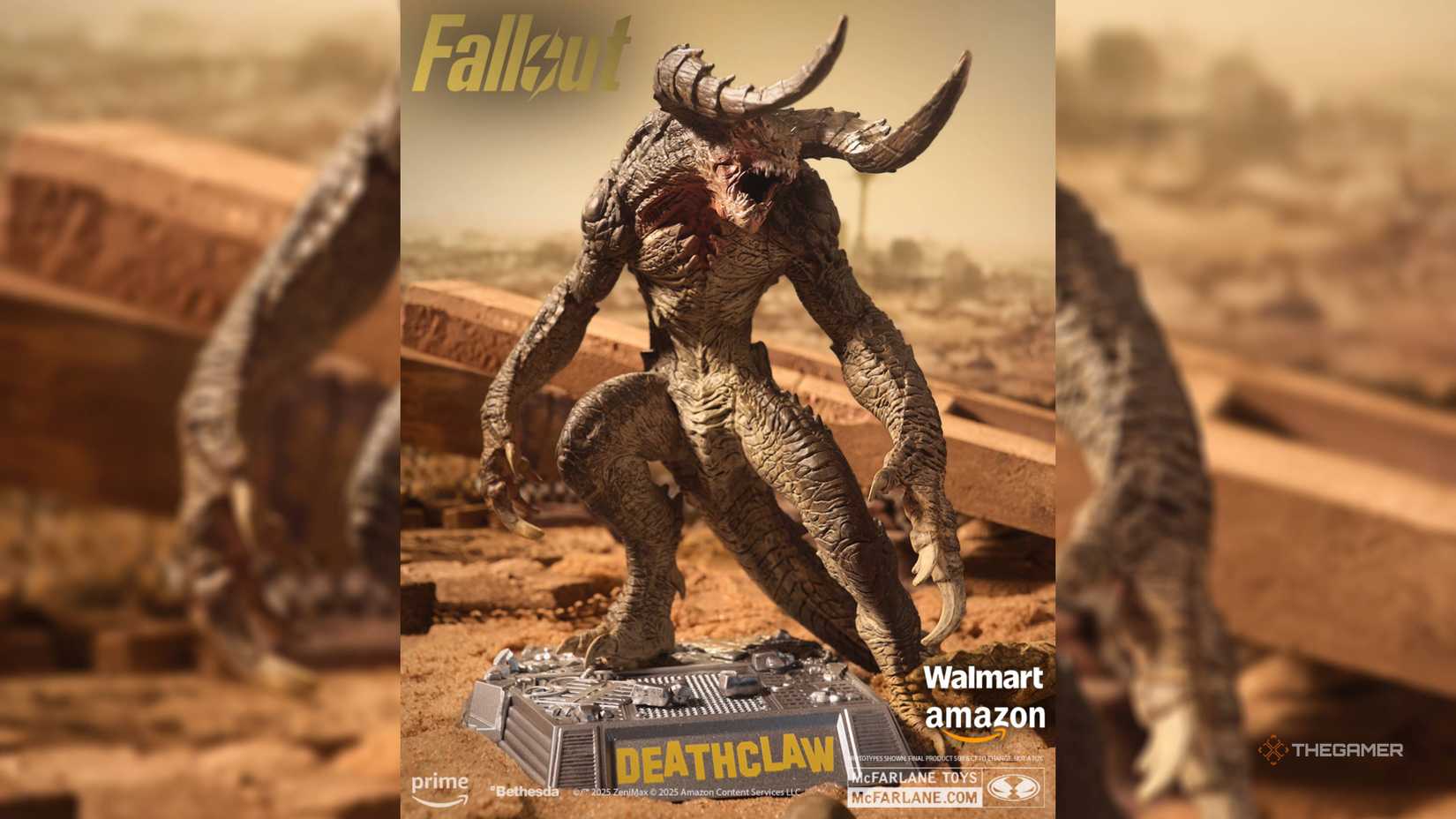 fallout deathclaw action figure.