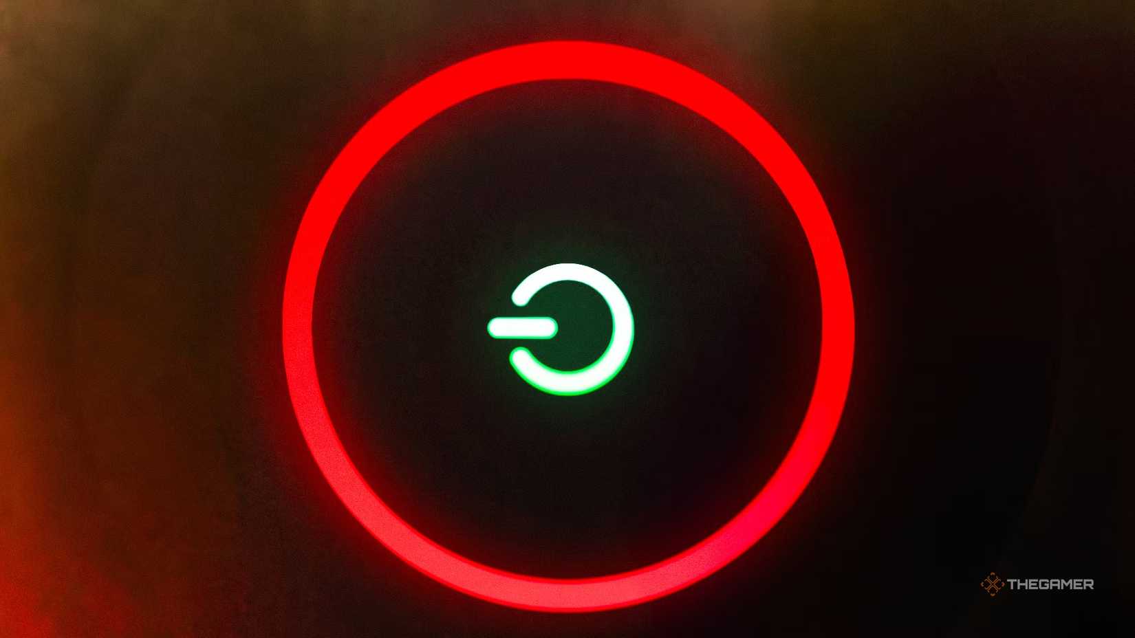NEWS Xbox red ring of death over a grungy black background.