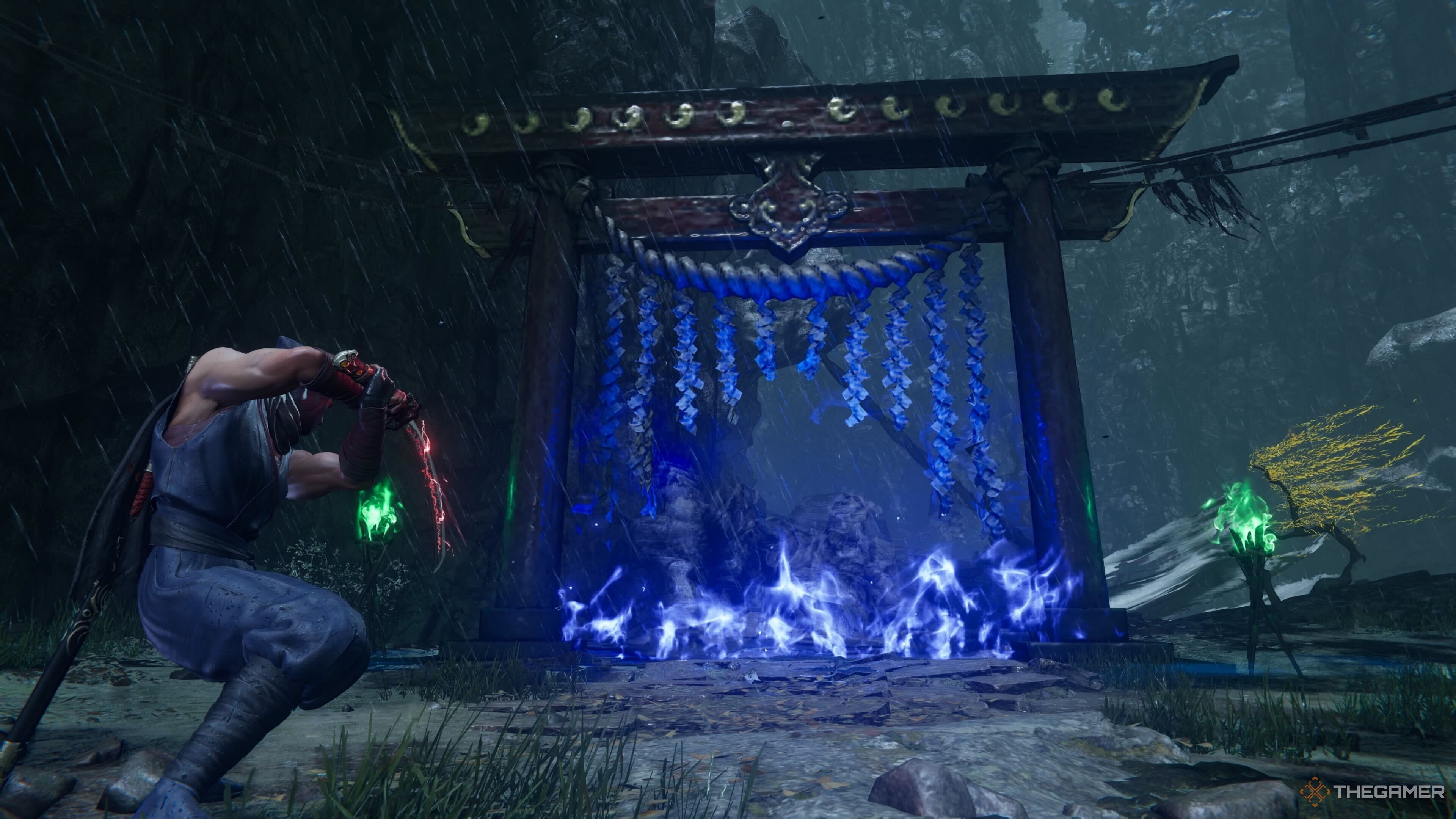 Ninja Gaiden 4's Purgatory gate in Chapter 6.