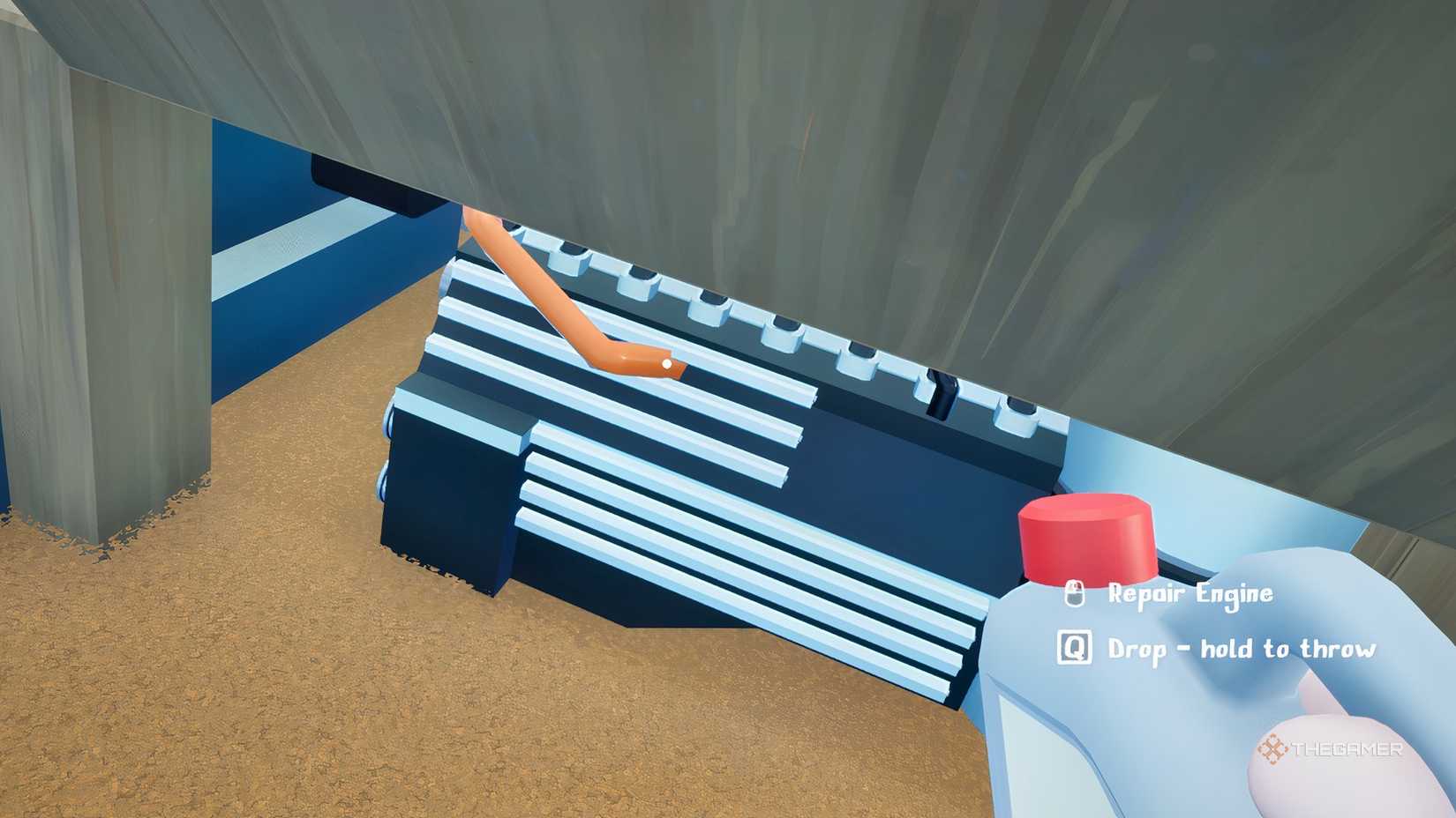 Repair the motorhome engine with motor oil in the motorhome there yet?