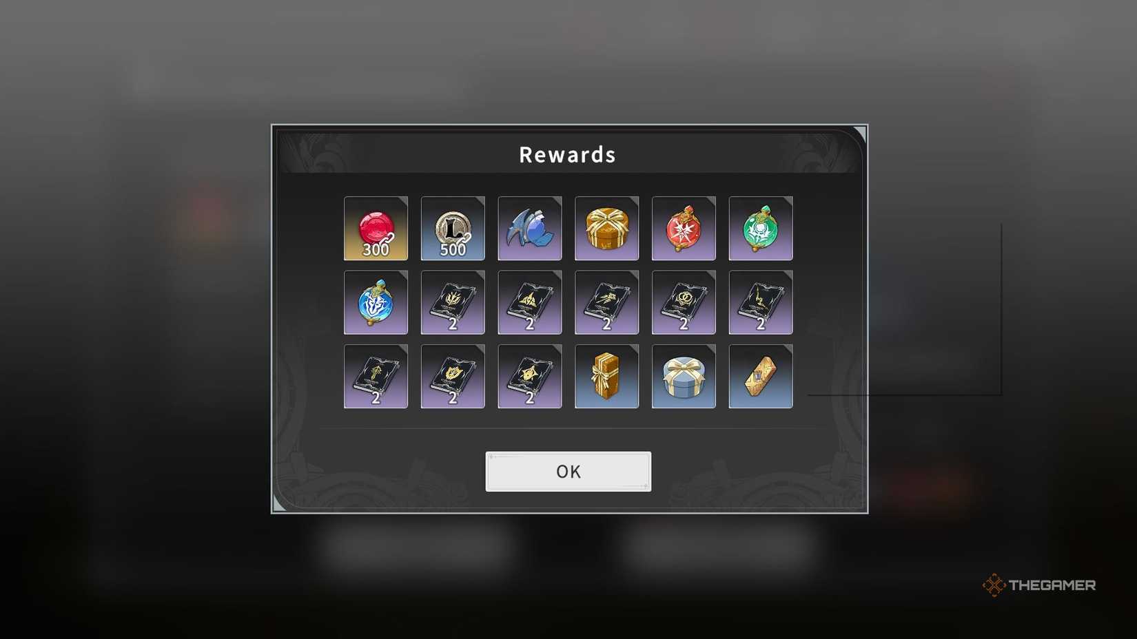 Rewards in a Basic Star Chest in Blue Protocol Star Resonance for Luno farming and getting Rose Orbs.