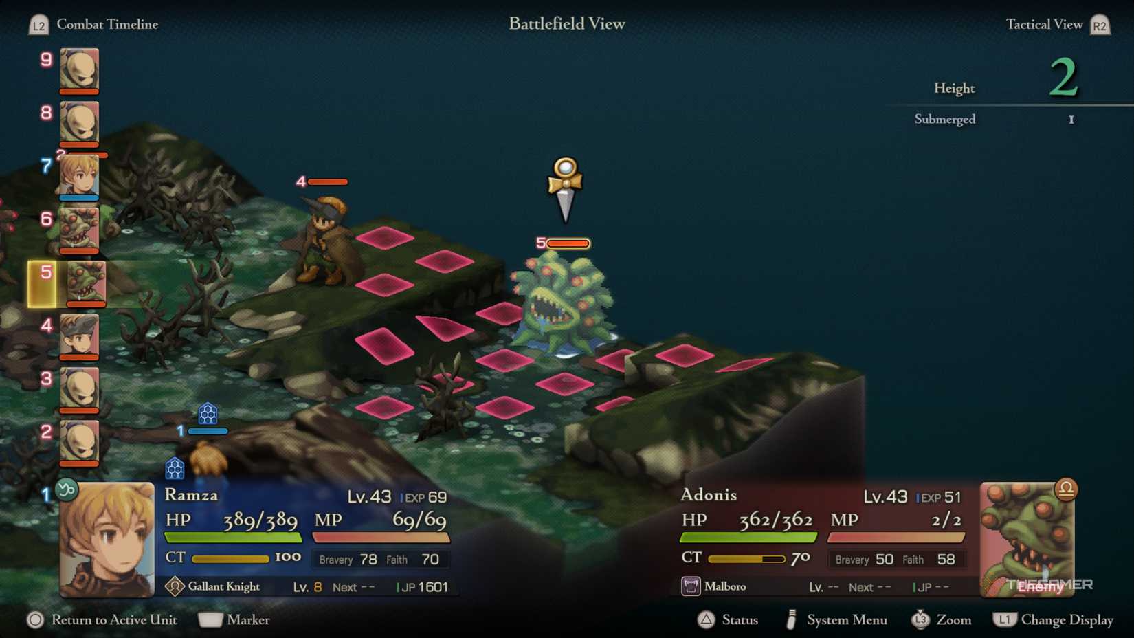 Pick up Marlboro during a random battle in Final Fantasy Tactics The Ivalice Chronicles.