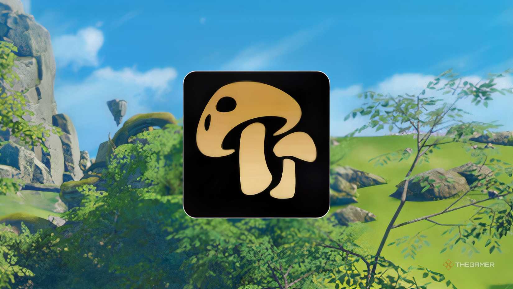 The logo for the Botany life skill in Blue Protocol Star Resonance in front of an image from the game.