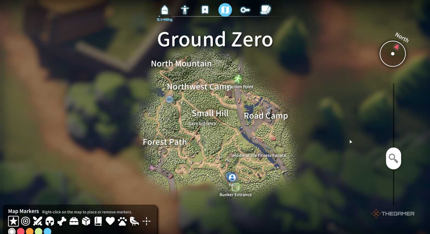 نقشه Ground Zero در فرار از Duckov.-1