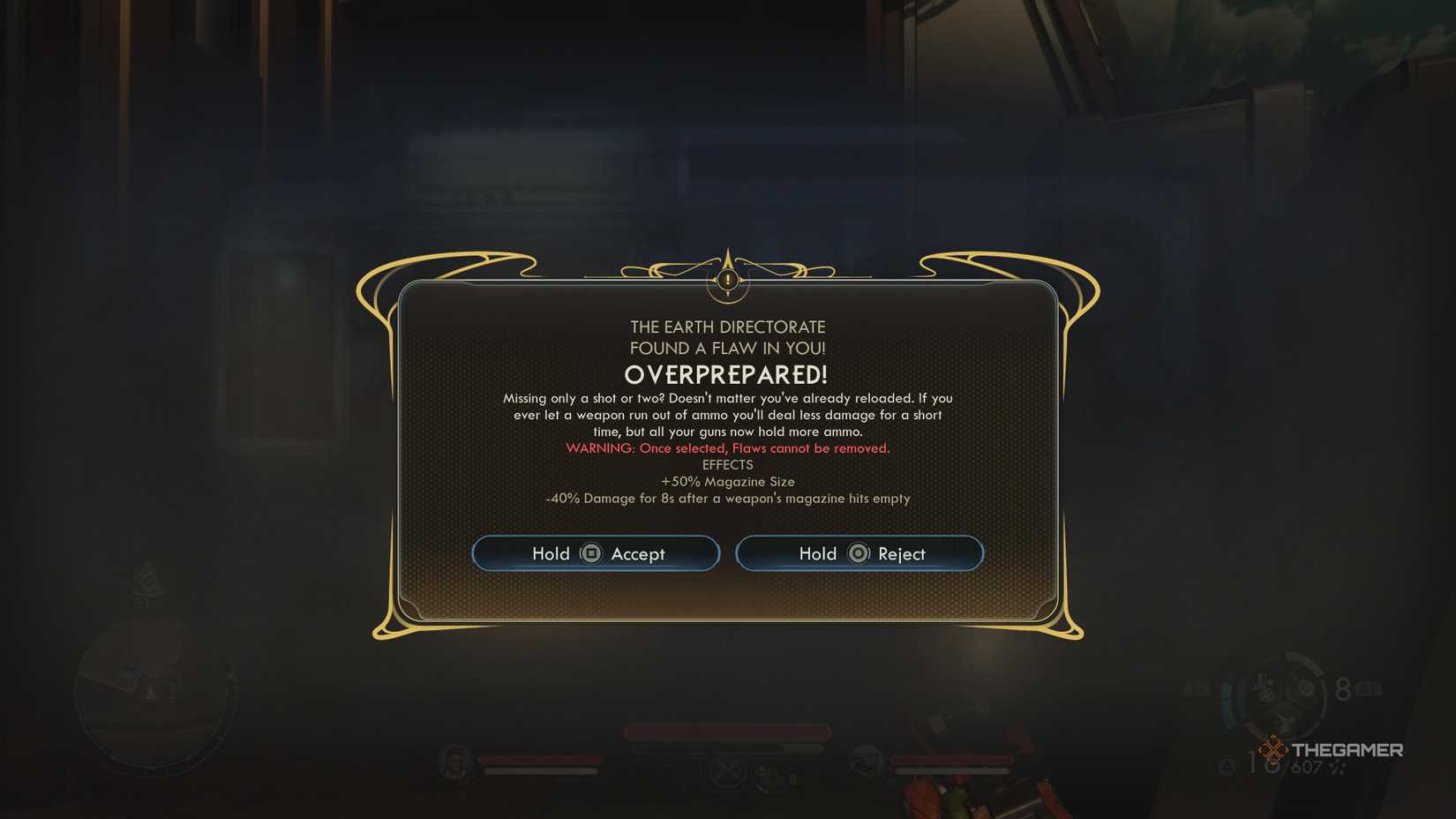 The overprepared deficiency in the outer worlds 2.