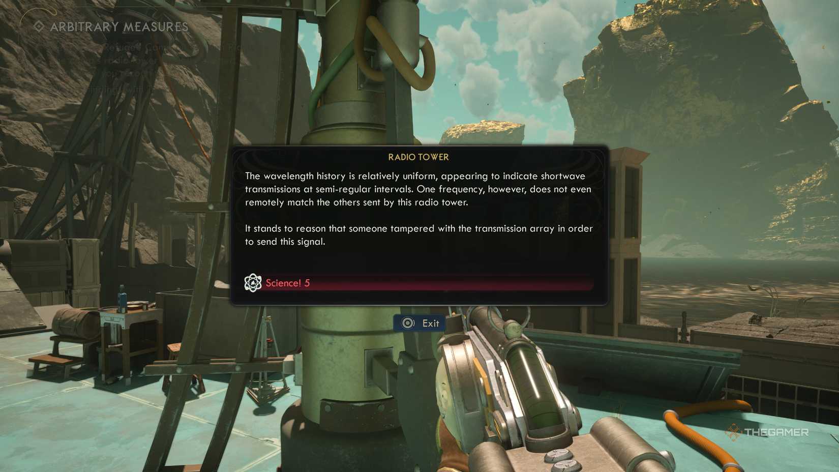 هو برای استخدام تریستان در دنیای بیرونی 2 3 برج رادیویی در جهان های بیرونی 2.