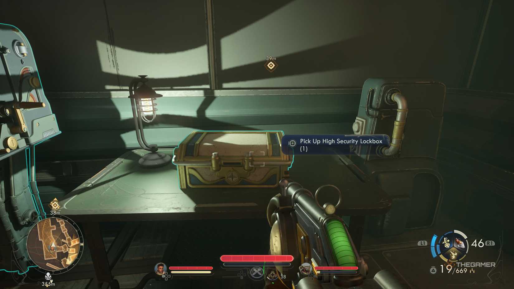 یک جعبه قفل با امنیت بالا در کمپ پناهندگان در دنیای بیرون 2.