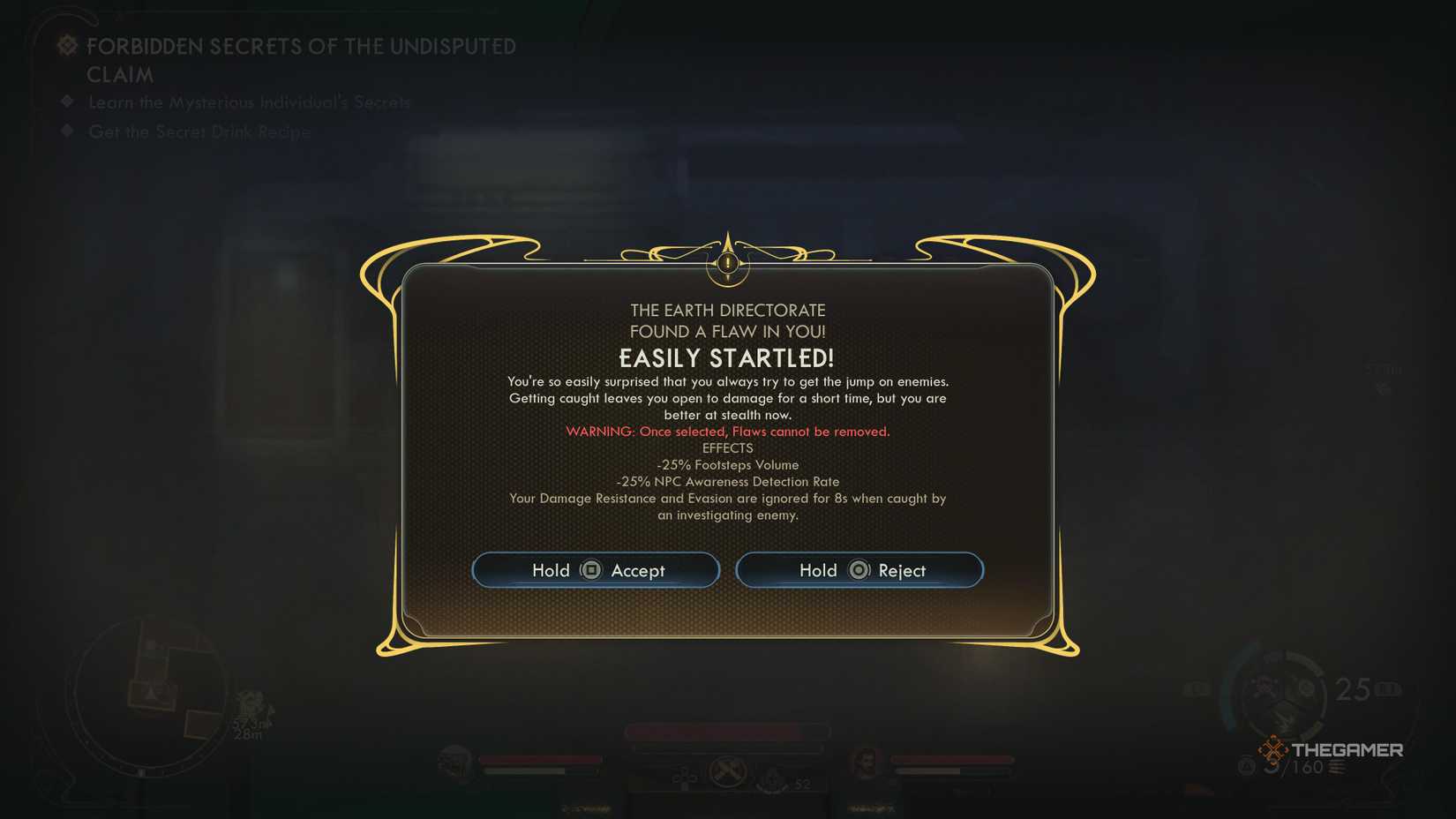 The easily startled bug in The Outer Worlds 2.