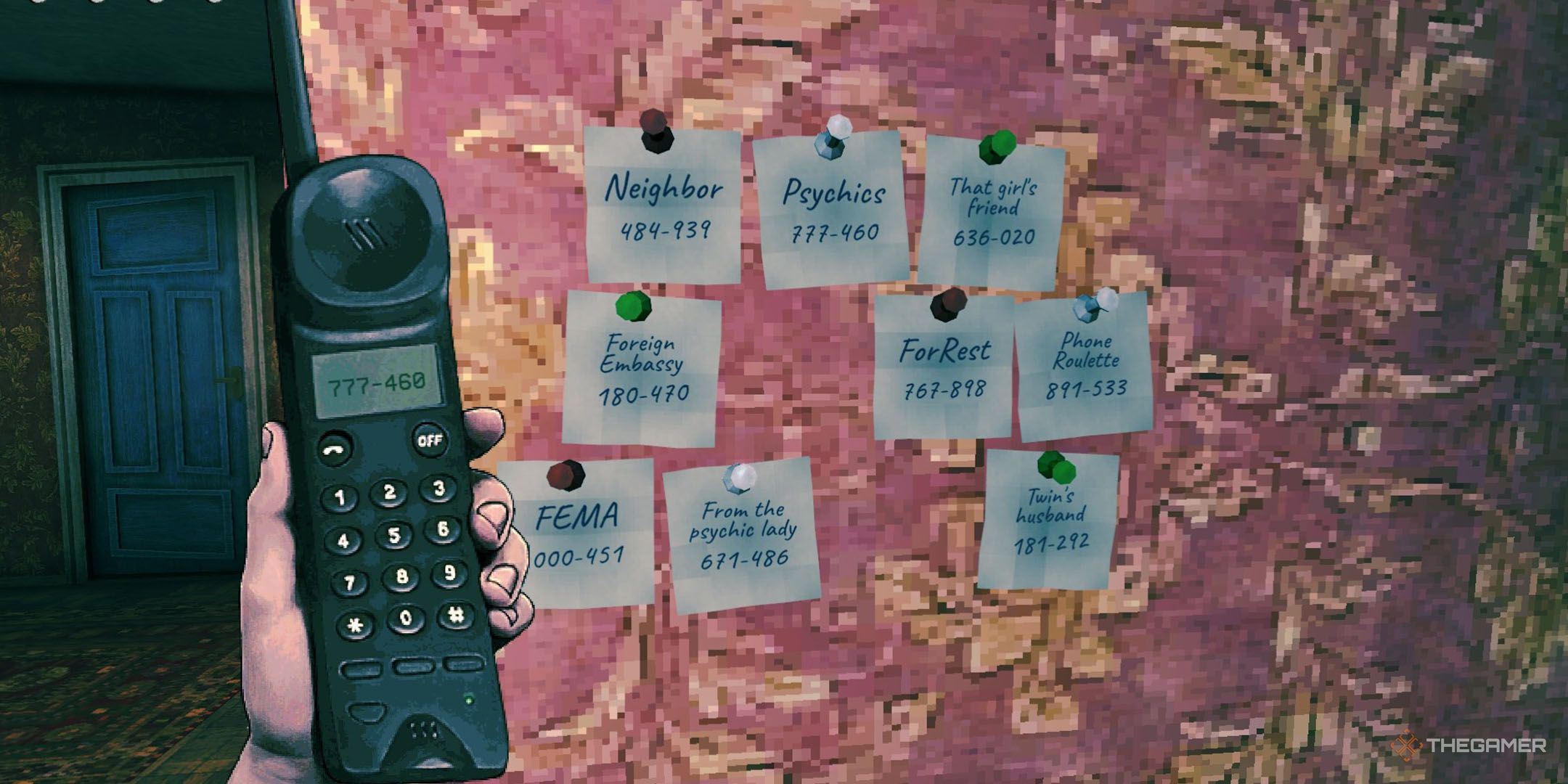 How To Unlock And Call All Telephone Numbers In No, I'm Not A Human