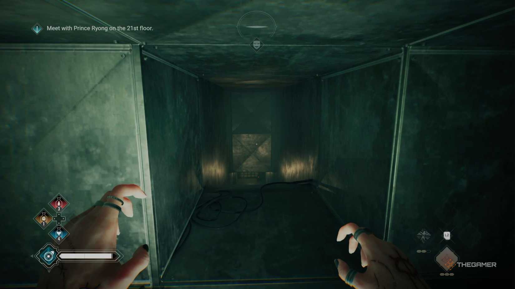 Vampire The Masquerade Bloodlines 2 climbs the Weaver Tower part three.