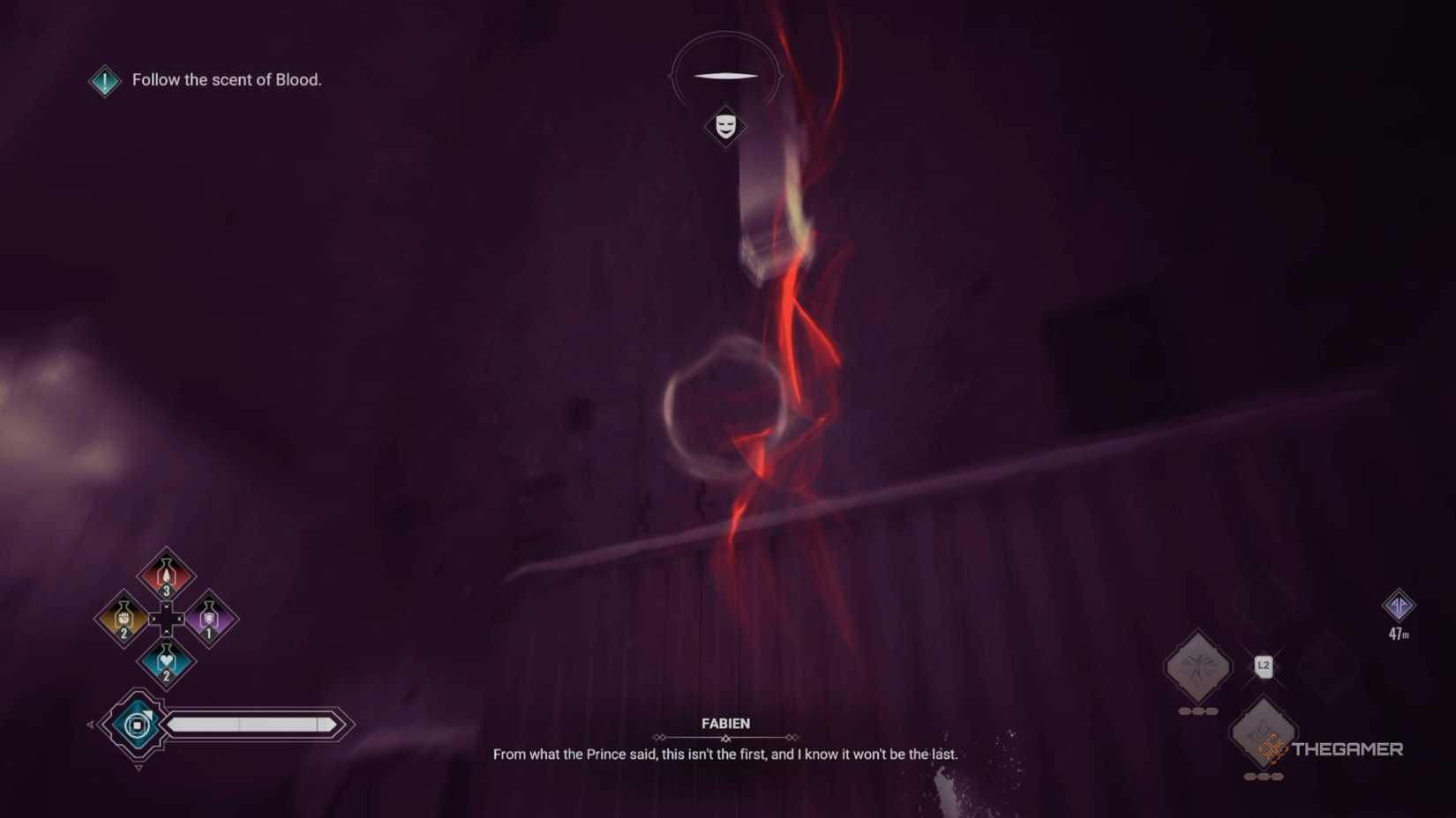 Vampire The Masquerade Bloodlines 2 Benny's scent trail.