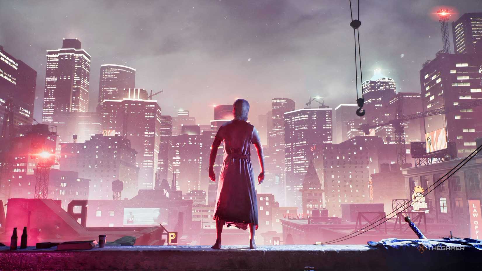 Vampire The Masquerade Bloodlines 2 game credits screen looks great.