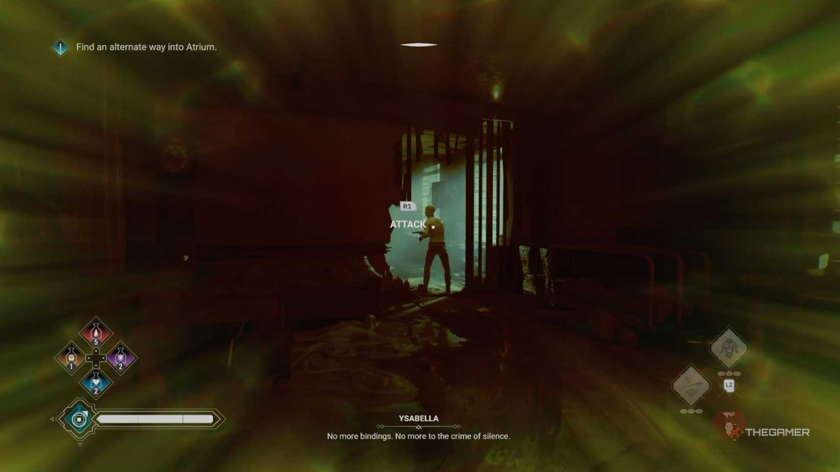 Vampire The Masquerade Bloodlines 2 using puppet ability.