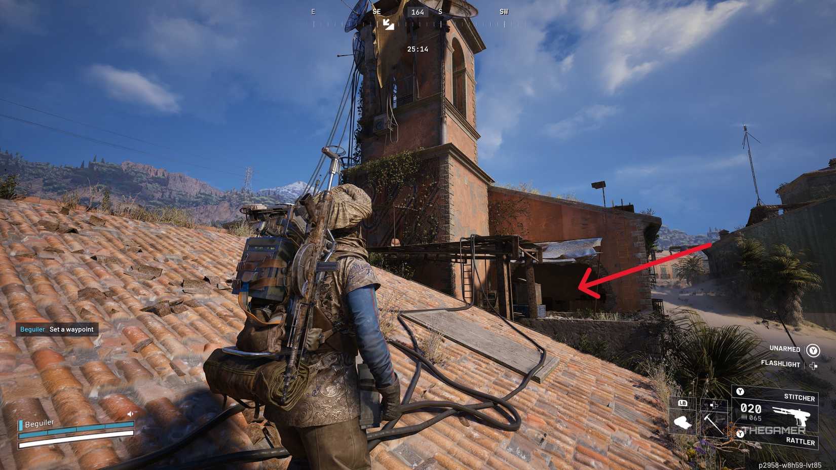 A player looking for Very Comfortable Pillows in Arc Raiders.