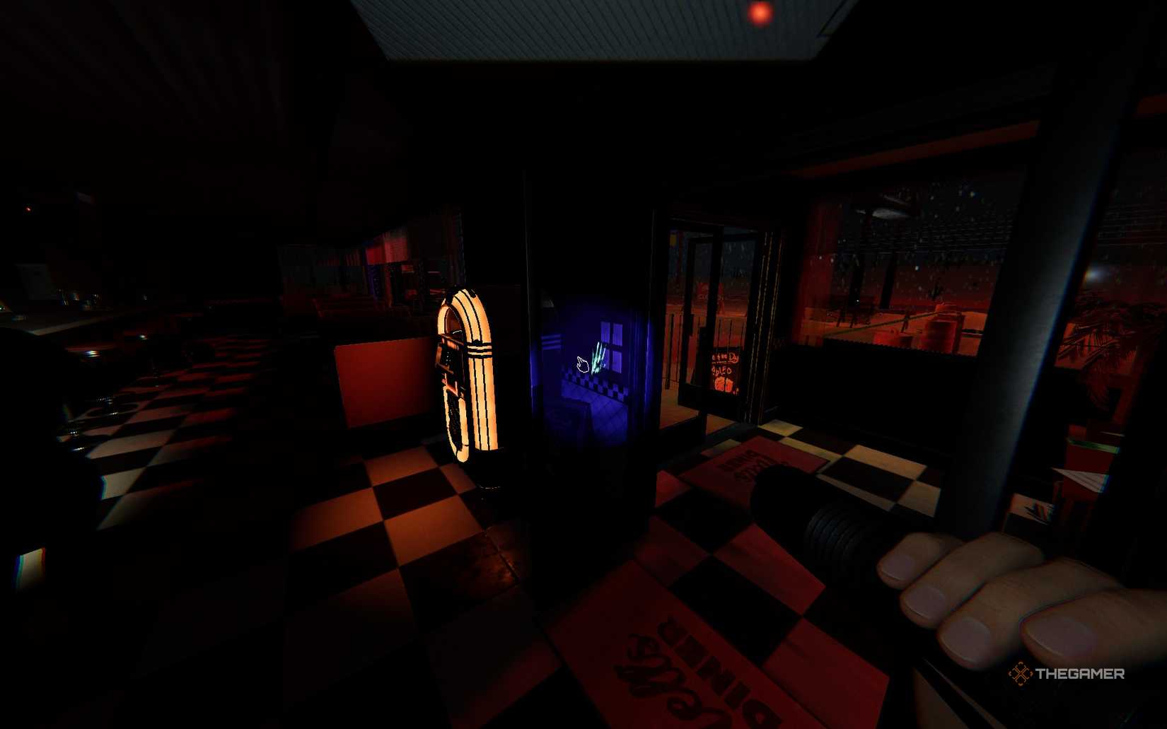 Phasmophobia Jukebox in Nell's Diner.