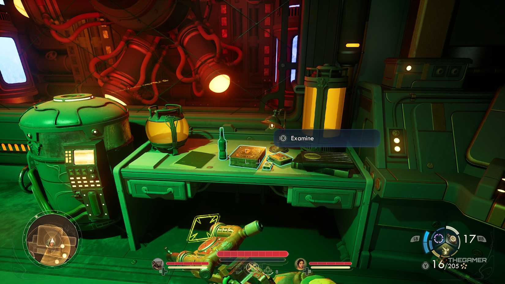 The big book of records on the table in The Outer Worlds 2.