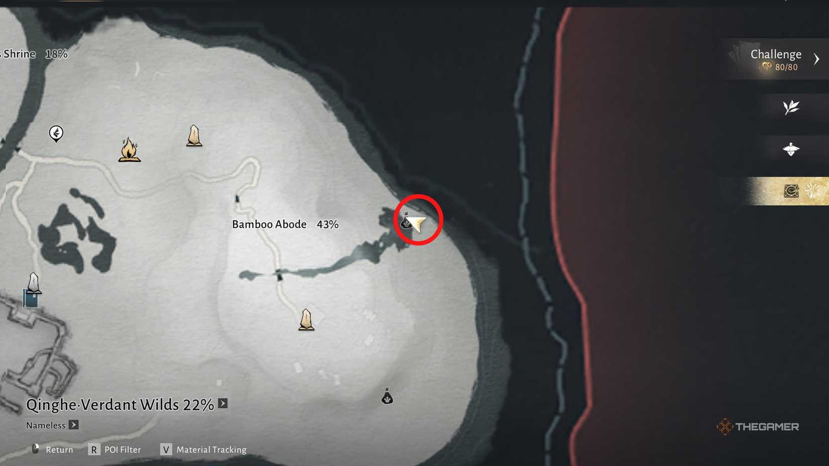 A meow meow place near in Where Winds Meet.