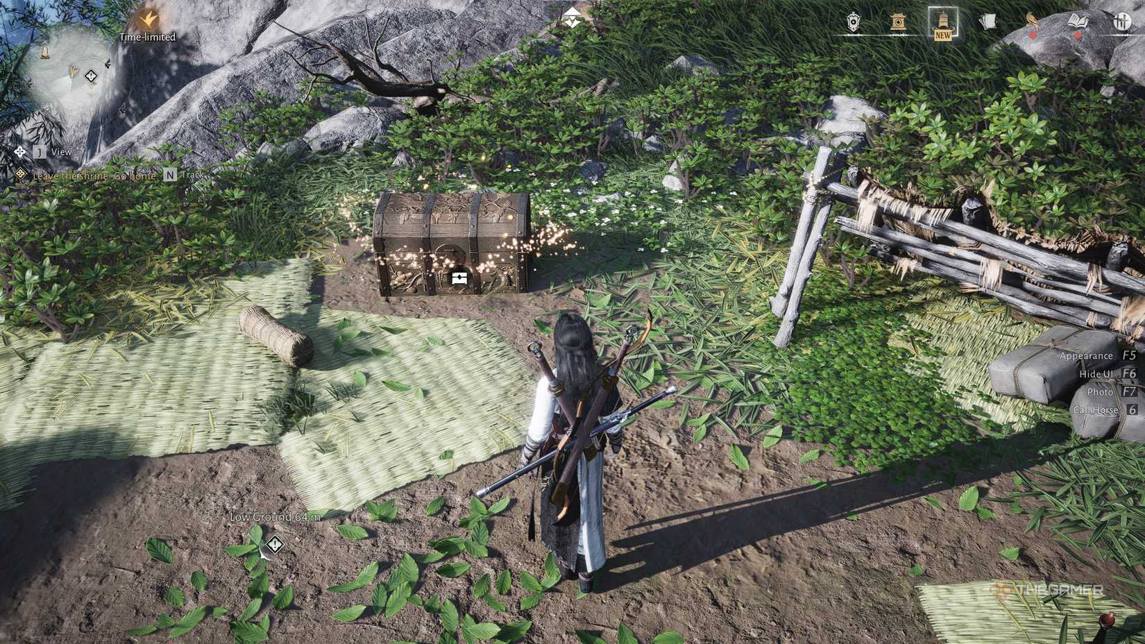 Treasure chest in Where Winds Meet.