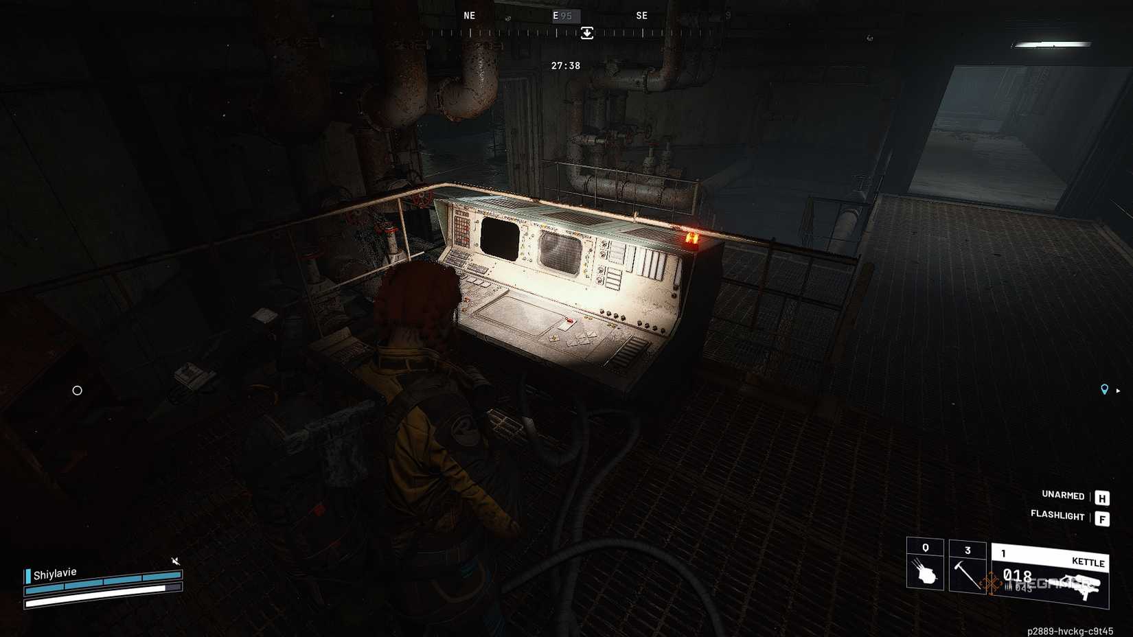 ARC Raiders downloading data in the hidden bunker terminals.