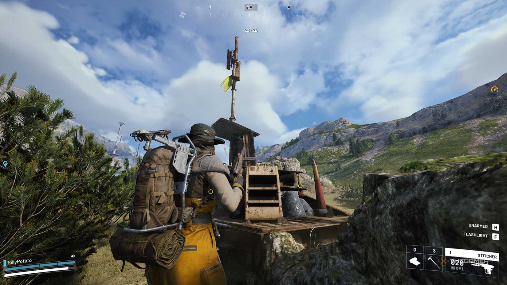Vicodeck Ridge Où trouver tous les emplacements dans un premier point d’ancrage dans ...