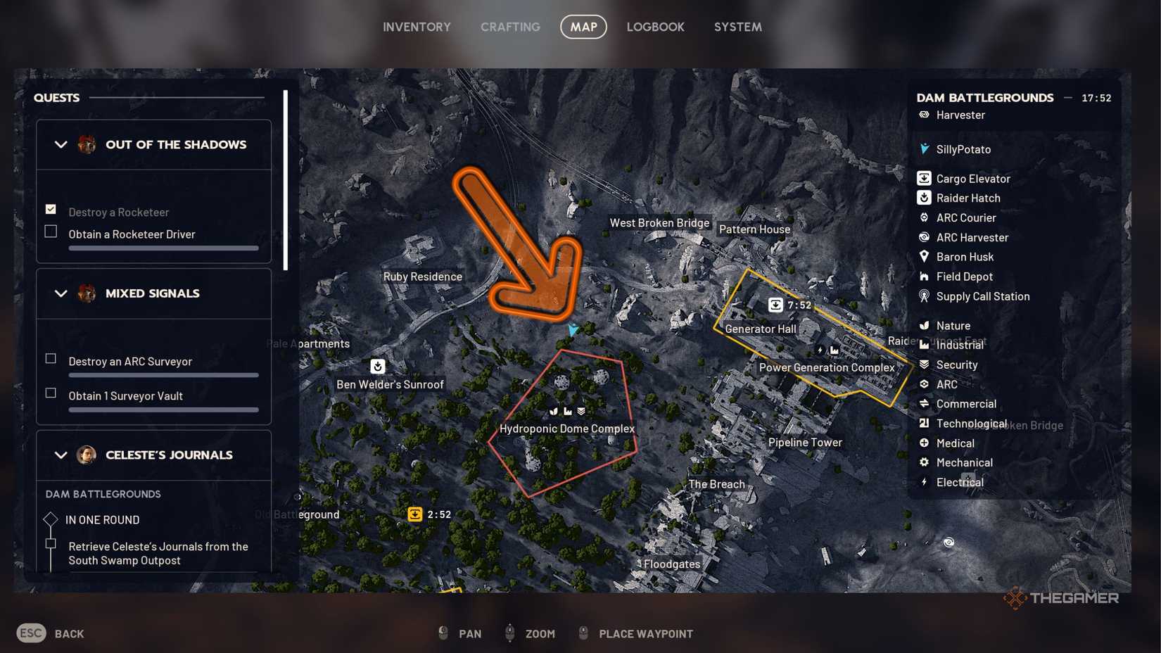 Arc Raiders straight record switch position 3.