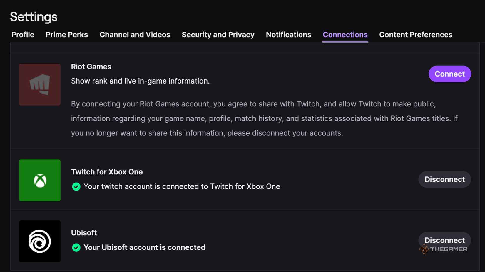 Link your Ubisoft and Twitch accounts.