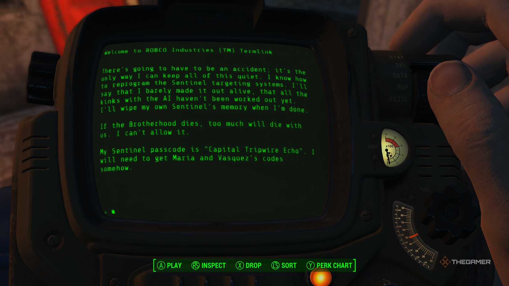 How To Unlock The Sentinel Control System Companion In Fallout 4