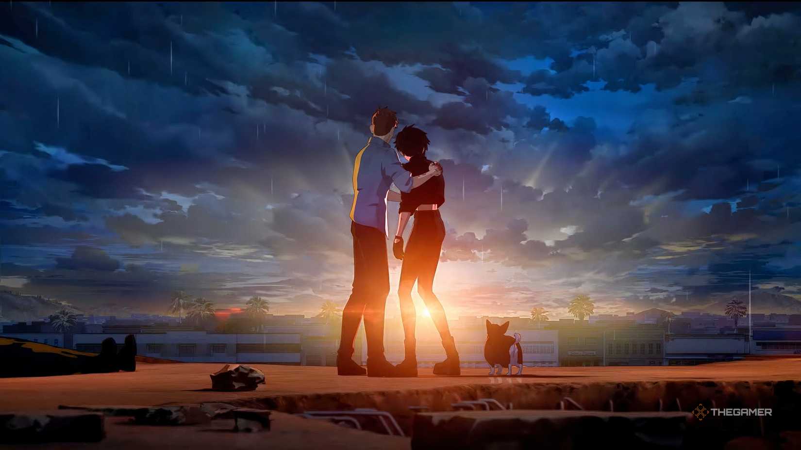 Dispatch Robert and Invisigal on the roof of SDN as the sun comes up.