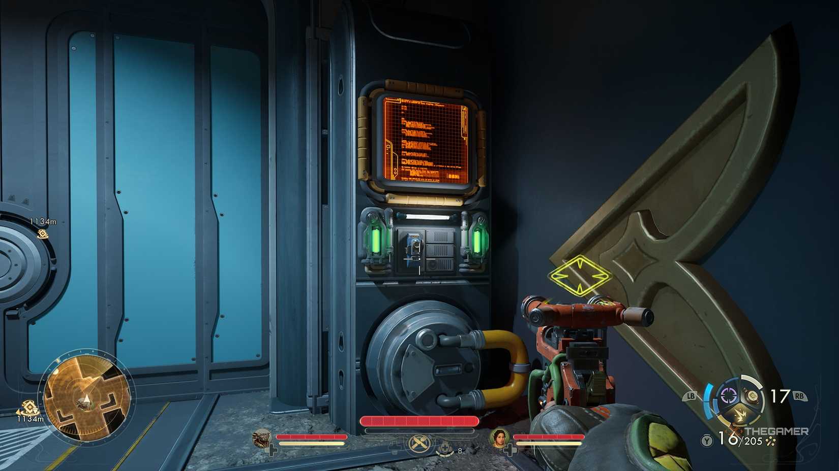 Entering the Zyranium VII manufactory in The Outer Worlds 2.