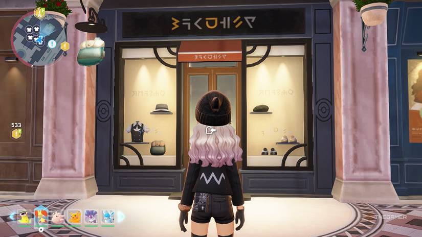 Equipement in Pokemon Legends: Z-A.