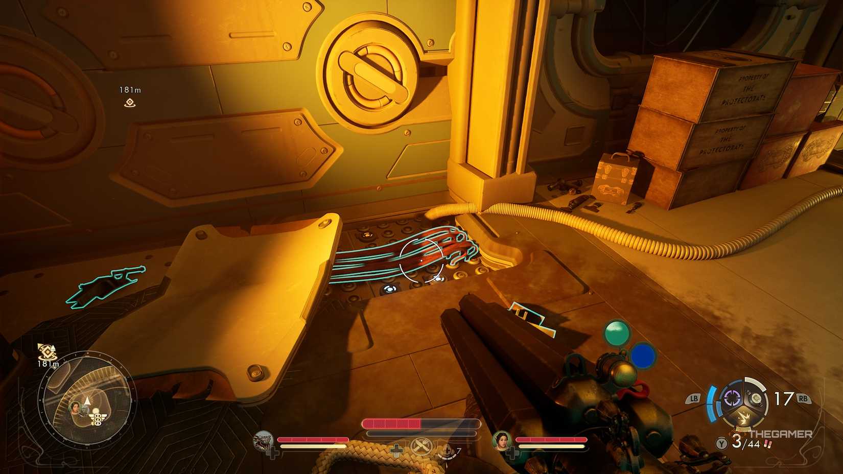 Exposed Wires in Central Processing in The Outer Worlds 2.