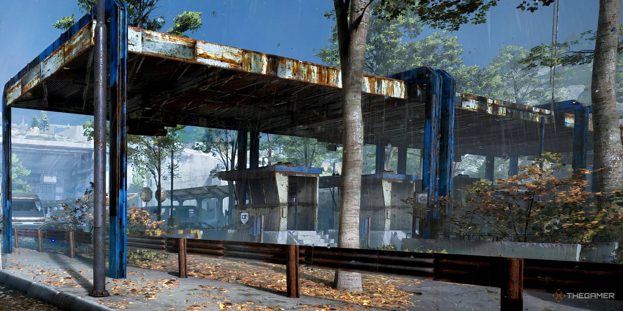 Close up of the checkpoints located in the Checkpoint area of The Blue Gate in Arc Raiders.