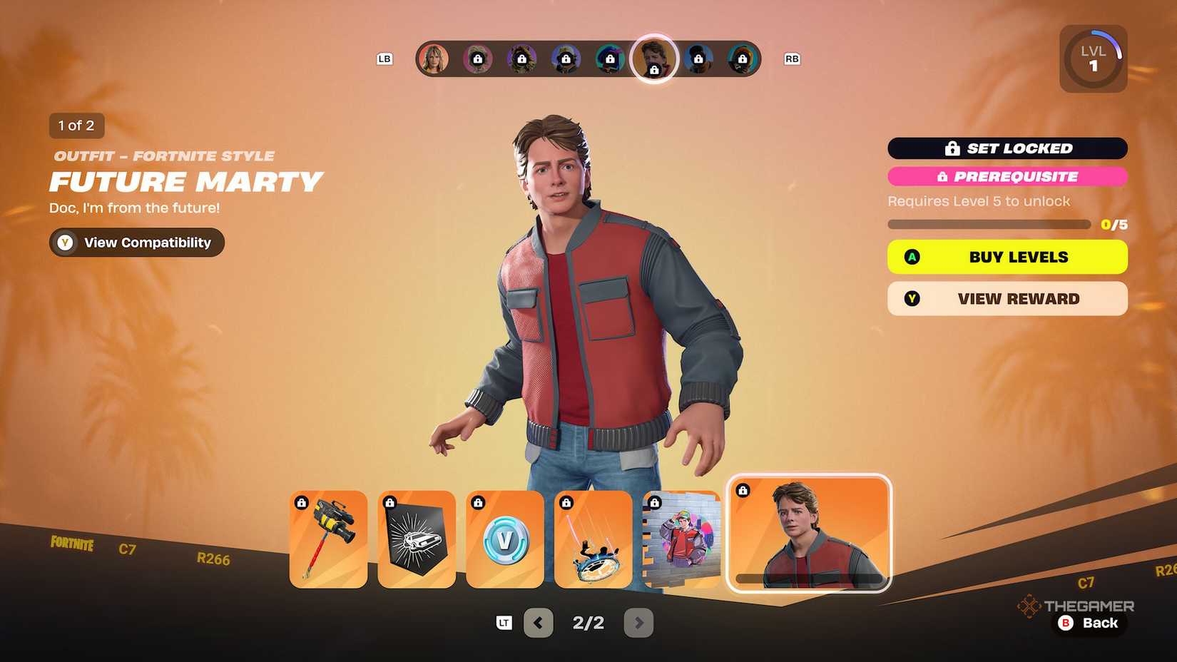 Fortnite Chapter 7 Season 1 Battle Pass Reward Page 12.