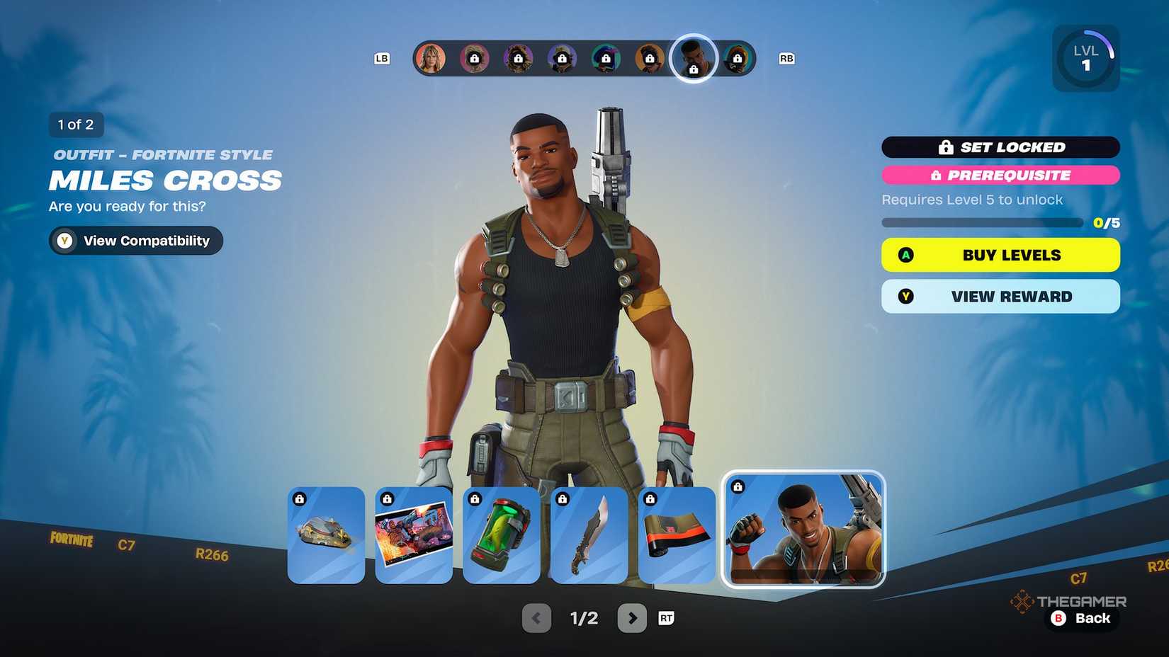 Fortnite Chapter 7 Season 1 Battle Pass Reward Page 13.