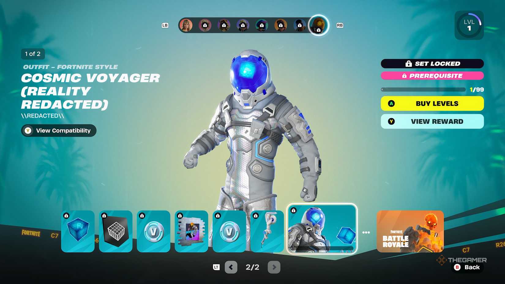 Fortnite Chapter 7 Season 1 Battle Pass Reward Page 16.