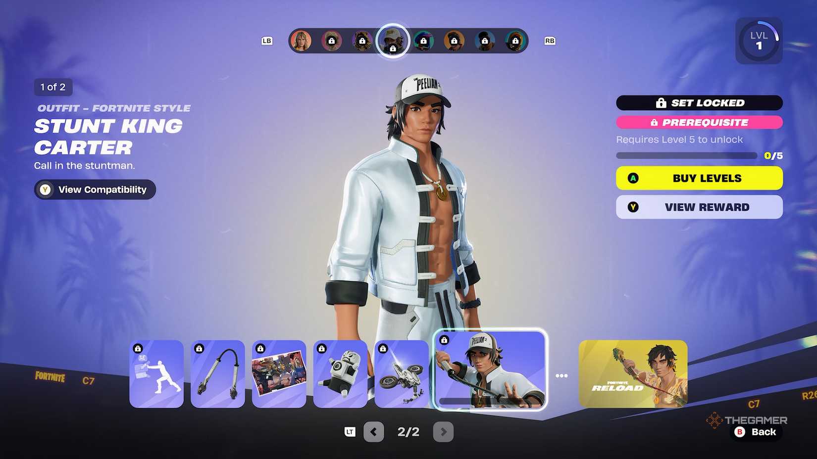 Fortnite Chapter 7 Season 1 Battle Pass Reward Page Eight.