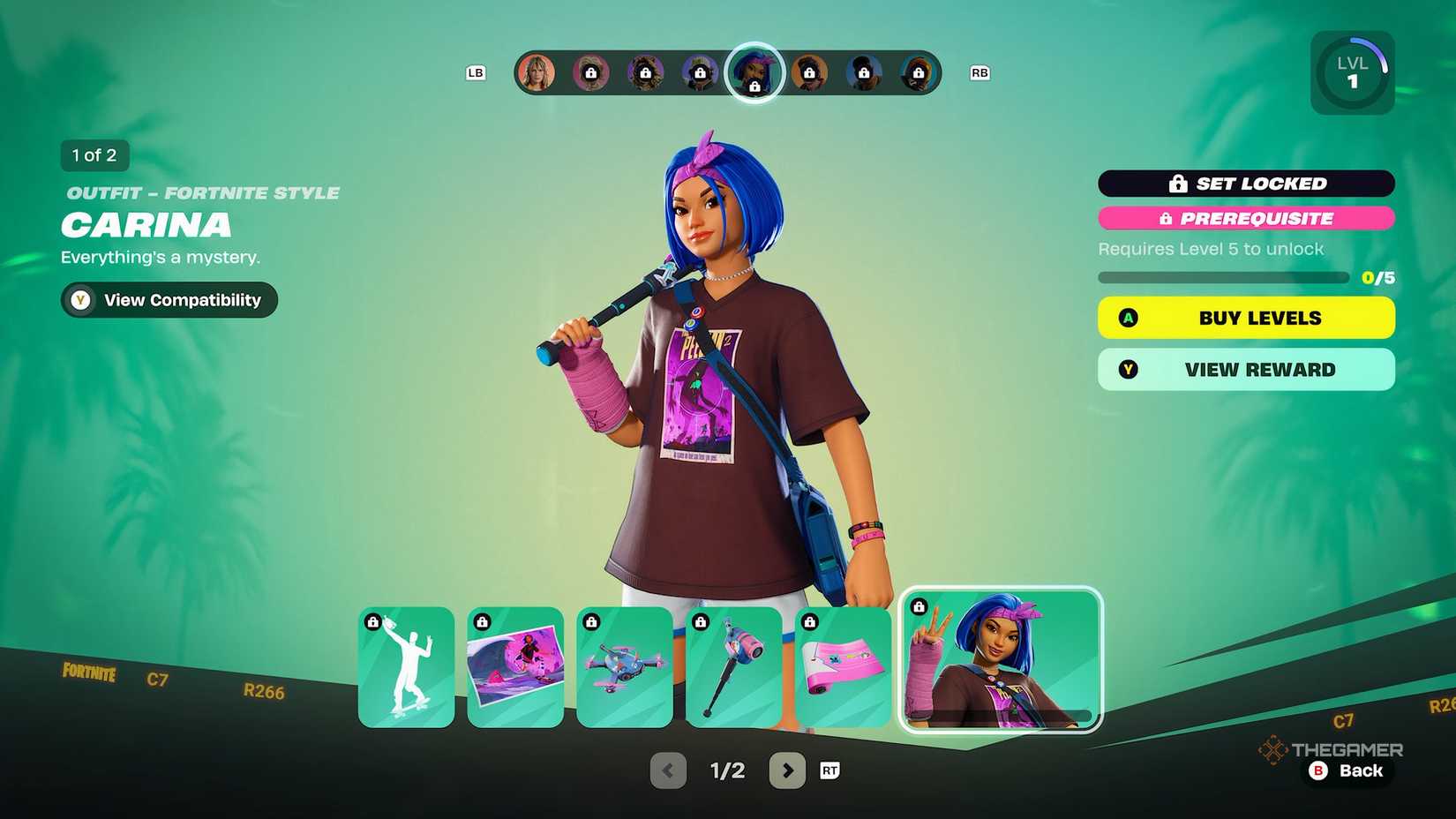 Fortnite Chapter 7 Season 1 Battle Pass Reward Page Nine.