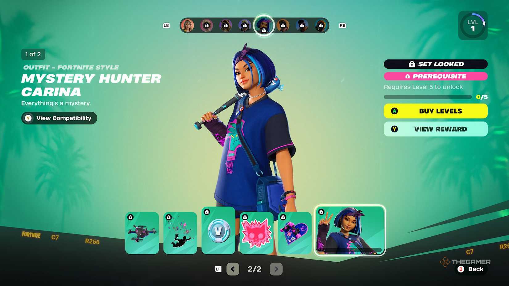 Fortnite Chapter 7 Season 1 Battle Pass Reward Page Ten.