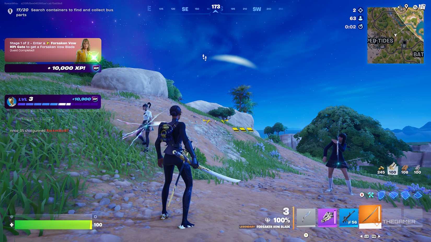 Fortnite Forsaken Vow Blade.