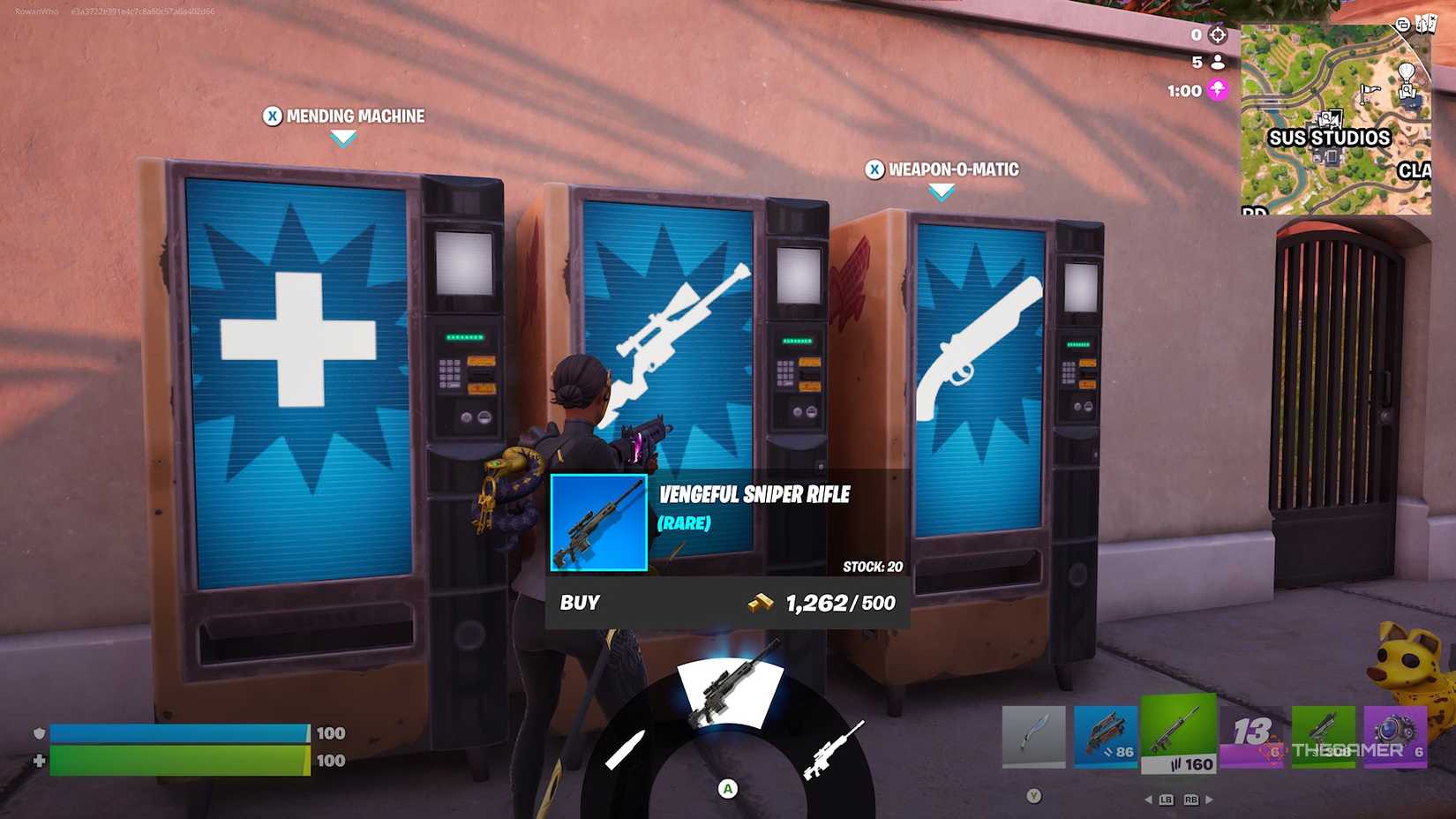 Fortnite Vengeful Sniper Rifle.