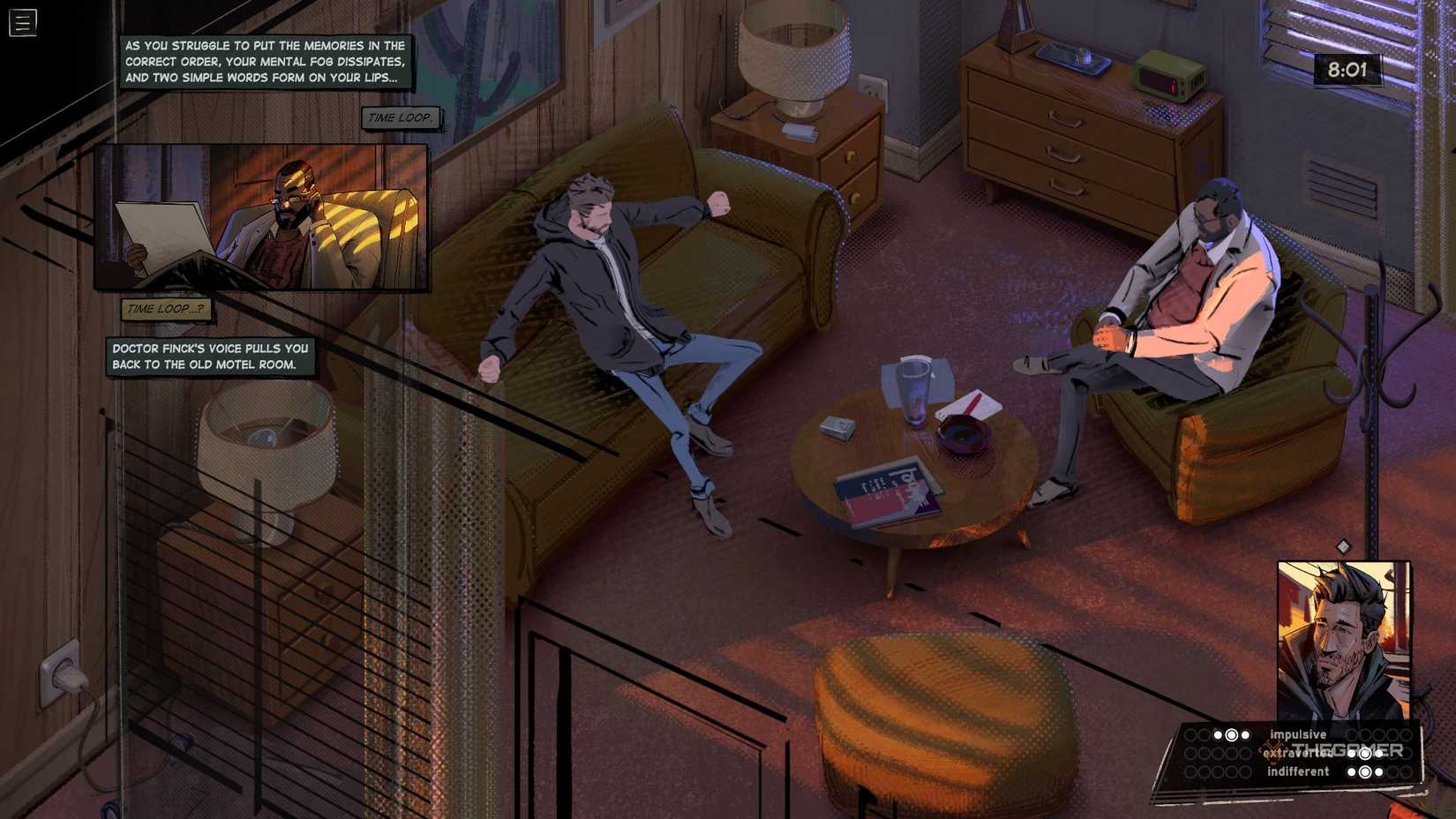 Harrow stretching in action at Dr. Finck's office in Rue Valley.