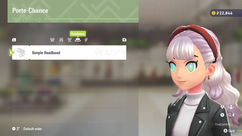 Headband at Porte-chance in Pokemon Legends Z-A.