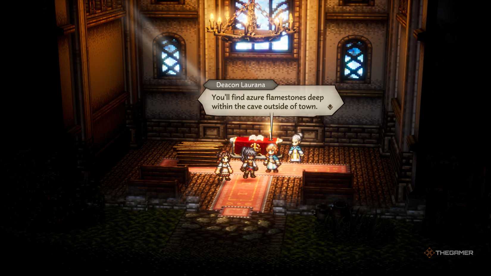 How To Beat The Emerald Direwolf And Scarlet Wings Corporal In Octopath ...