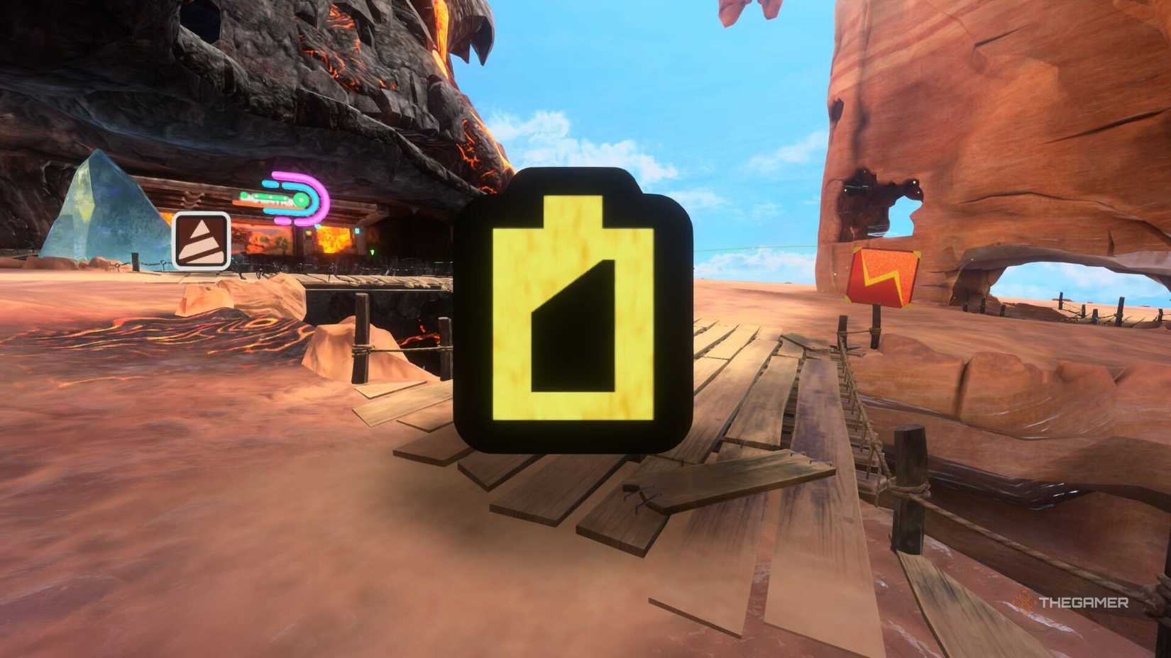 The charging stats in Kirby Air Riders.