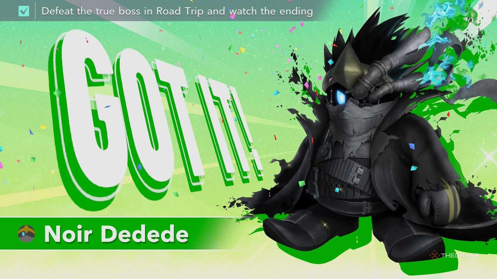 باز کردن قفل Noir Dedede در Kirby Air Riders.