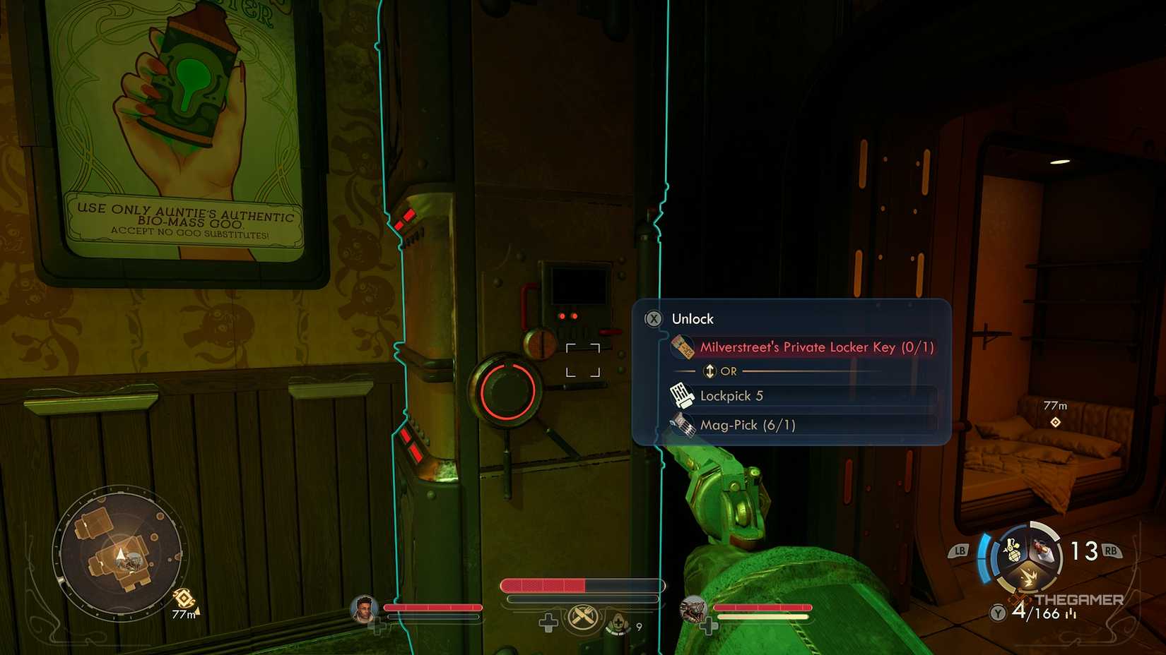 A locked cabinet in The Outer Worlds 2.