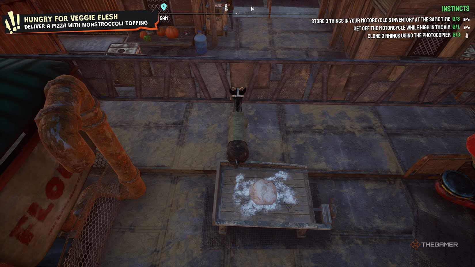 Making Pizza Dough in Goat Simulator 3