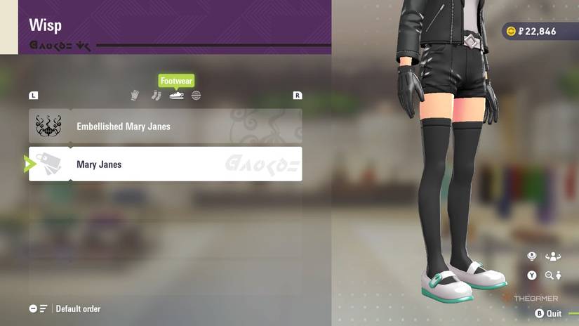 Mary Janes at Wisp in Pokemon Legends: Z-A.